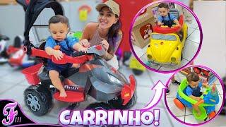 PRIMEIRO CARRO DO MEU FILHO RAVI! - Fran Japa