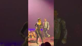 Teyana Taylor Surprise Appearance at Usher Concert In Las Vegas #shorts #usher #teyanataylor