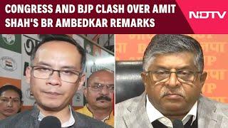 BR Ambedkar | Congress vs BJP Over Amit Shah's BR Ambedkar Comment Escalates