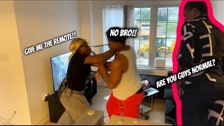 BROKEN TV PRANK on my AFRICAN MOM ‍️*she was about to BLOW off*