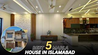 5 Marla With ROOF-TOP Garden Exceptionally Bulit Designer House For Sale Bahria Town Islamabad