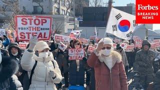 Supporters Of South Korea’s President Yoon Suk Yeol Gather In Seoul Calling To ‘Stop The Steal’