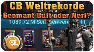 Tag der Weltrekorde - Geomant Buff oder Nerf? | RAID Shadow Legends | Ocomic