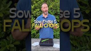 5 Fall Crops You Can Still Sow RIGHT NOW #shorts #fall #vegetables