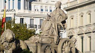 Plaza de Cibeles Fountain Madrid Spain