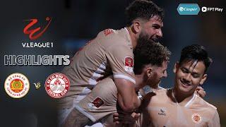 HIGHLIGHTS: CÔNG AN HÀ NỘI - TP. HCM | MÀN RA MẮT THUẬN LỢI, 3 ĐIỂM NHẸ NHÀNG | V.LEAGUE 2023/24