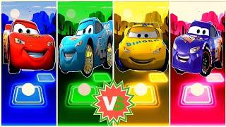 McQueen Blue Car  McQueen Yellow Car  McQueen Red Car  McQueen purple Car Who is Best?