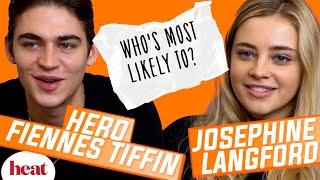 'I'm guilty of not replying to the After group chat' | Hero Fiennes Tiffin & Josephine Langford