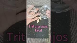 Hack/truco de Cocina!Tritura el AJO FÁCIL #cocinafacil #recetasfaciles #tipsdecocina #trucosdecocina