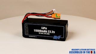 MaxAmps LiPo 11000 6S Smart Battery Pack