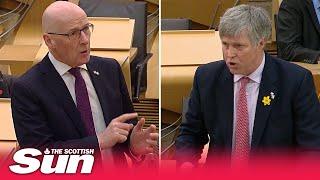 FERRY FIASCO: John Swinney unable to clarify what 'handover' means when ferries are complete