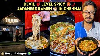 Devil  Level Japanese Ramen  in Chennai | Tamen - The Local Ramen | Peppa Foodie