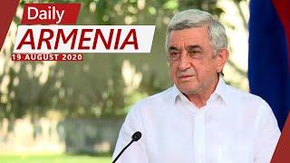 Serzh Sargsyan Holds First Press Conference Since Revolution