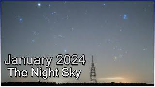 The Night Sky January 2024 | Quadrantids Meteor Shower | What To Photo