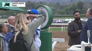 Locked wins the Santa Anita Handicap on Saturday, March 1 at Santa Anita Park.