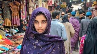  PAKISTAN WALKING TOUR, LAHORE BAZAAR: THE ULTIMATE LOCAL MARKET EXPERIENCE, 4K HDR