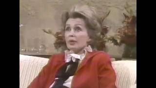 Lilli Palmer, 1982 TV Interview