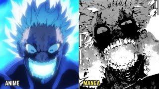 My Hero Academia Season 7 Episode 8 - Anime Vs Manga Comparison