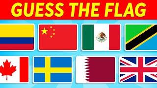 Guess the Country by the Flag Quiz  Easy, Medium, Hard, Impossible