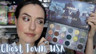 Nomad Cosmetics Ghost Town, USA Palette | Close Ups, Swatches, Comparisons + EASY Eye Tutorial