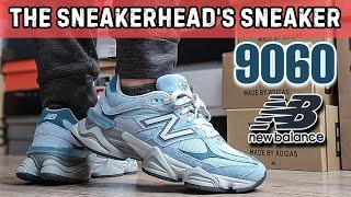 Best Dad Shoes for Sneakerheads! New Balance 9060 'Chrome Blue' Review & On Feet