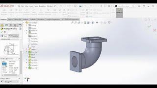 SolidWorks Tutorial for Absolute Beginners in 2025 I Make Bend Pipe in SolidWorks I CADTEST PRACTICE