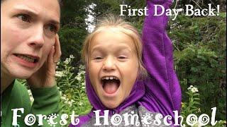 First Day of Homeschool | A day of  *REAL LIFE* with 5 Kids