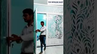 THE WINDOW MART II UPVC FRENCH DOOR II WPC CNC JAALI