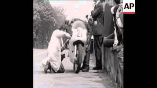 CAN 242 BRITAIN'S MIKE HAILWOOD WINS 500CC TT RACE ON THE ISLE OF MAN