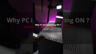 Reasons why PC isn't powering on FIX! PART 2 #shorts