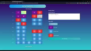 Bus Seat Reservation System in JavaScript DEMO