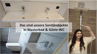 Hausbau | Unsere Bäder sind fertig!? | Regendusche + Doppelwaschbecken etc.| Hausbau Blog #34