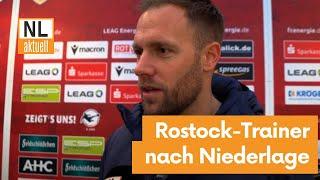 FC Energie Cottbus | Rostock-Trainer Daniel Brinkmann über die 1:3 Derbyniederlage