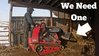 The Piece Of Equipment To Make Cleaning & Organizing The Barn Easier