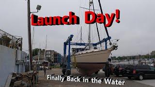 Launch Day!! (Island Packet 420)