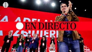  DIRECTO | Pedro Sánchez clausura el 41º Congreso Federal del PSOE