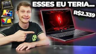 5 NOTEBOOKS GAMER BARATOS QUE RECOMENDO PARA JOGOS E TRABALHO (EM 2024)