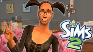 Giving Cassandra Goth a fresh start in the sims 2! // Sims 2 Cassandra Goth