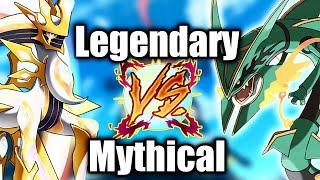 Legendary Pokemon vs Mythical Pokemon. In hindi. Toon Clash