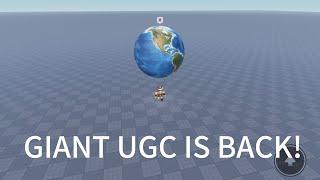 GIANT UGC IS BACK! HOW TO GET GIANT UGC! [READ DESCRIPTION]