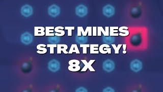 BEST MINES STRATEGY ON BLOXFLIP! (8X MINES)