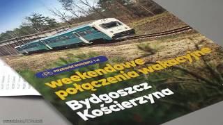 Kolejowy podróznik: sezonowy pociąg Kościerzyna - Bydgoszcz // Railway travel: Koscierzyna-Bydgoszcz