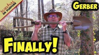 Finally, A Real Folding Shovel - Gerber Dredge