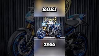 Evolution of Kawasaki Z900 (2018 ~ 2024) #shorts #virel #z900 #kawasaki #superbike