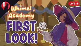 Cozy Witch School First Look! Years 1 & 2 Complete | WHIMEL ACADEMY | Live Ep 1