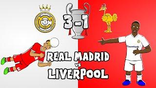 Real Madrid vs Liverpool: the cartoon! (3-1 Champions League 2021 Vinicius Goals Highlights)