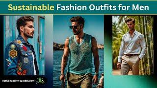 33 Sustainable Fashion Outfits For Men Eco Conscious Style for Every Occasion