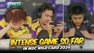 MOST INTENSE GAME of MSC 2024 WILD CARD DAY 1 . . . 