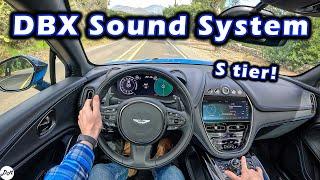 2024 Aston Martin DBX – 14-speaker Sound System Demo