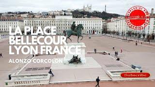 LA PLACE BELLECOUR LYON FRANCE April 2022